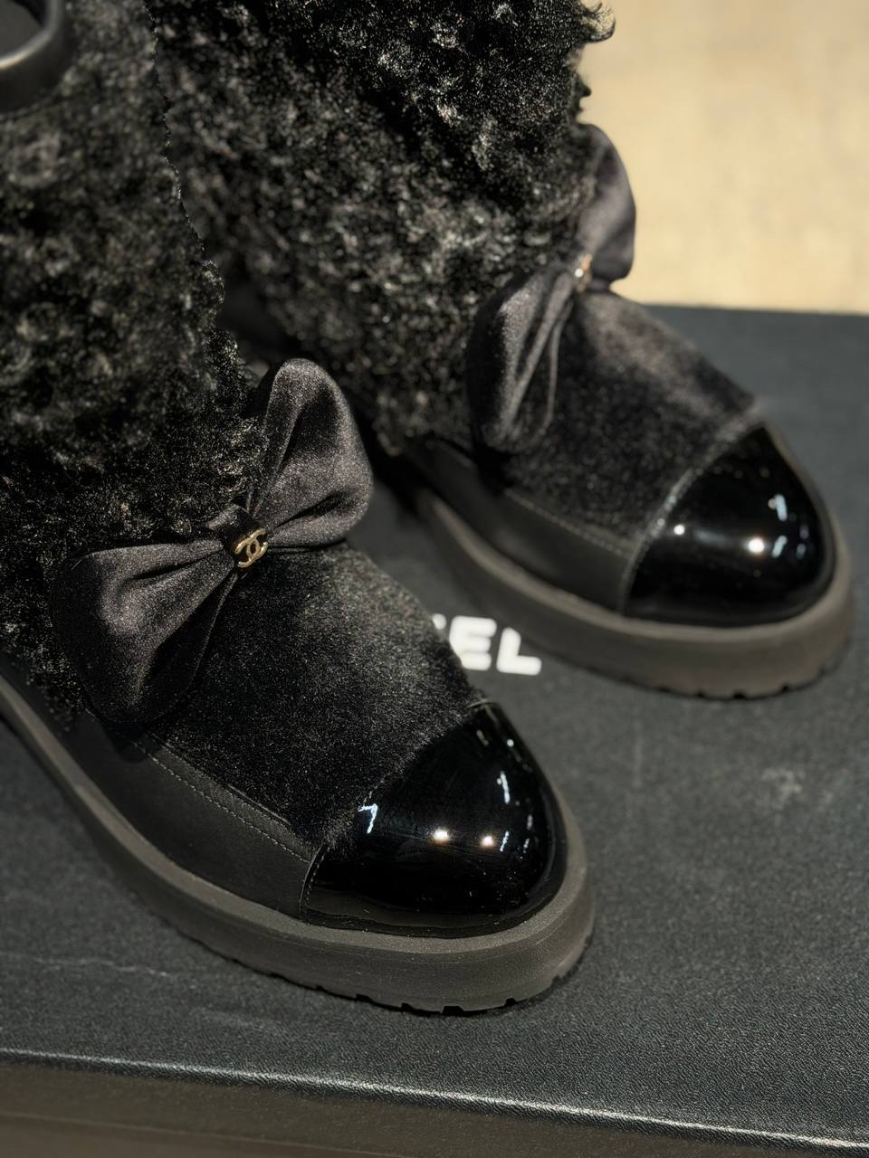 САПОГИ CHANEL детальное фото