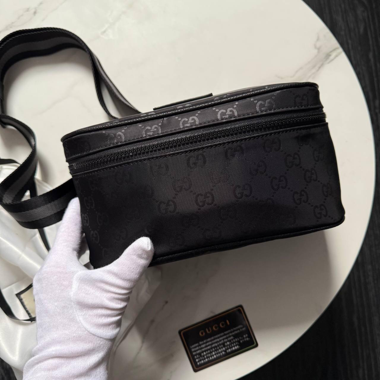 МУЖСКАЯ СУМКА МЕССЕНДЖЕР GUCCI детальное фото