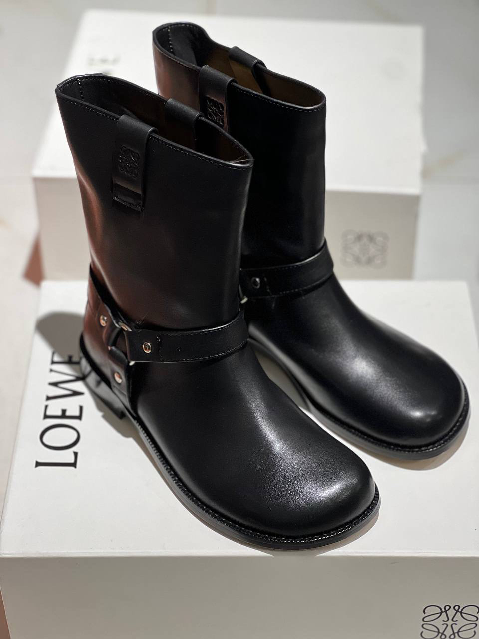 САПОГИ LOEWE детальное фото