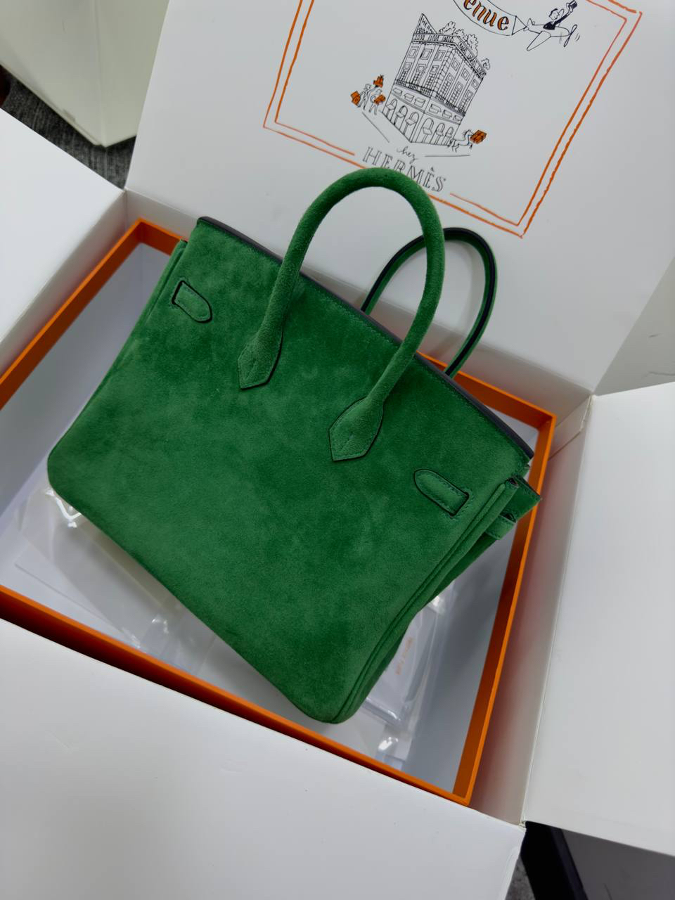 СУМКА HERMES BIRKIN 25 детальное фото