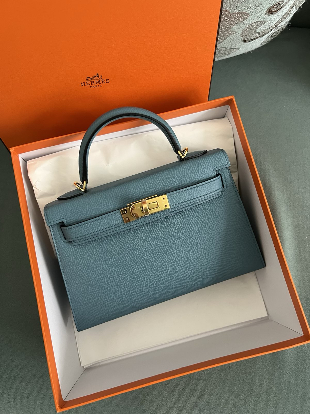 СУМКА HERMES KELLY 20 MINI детальное фото