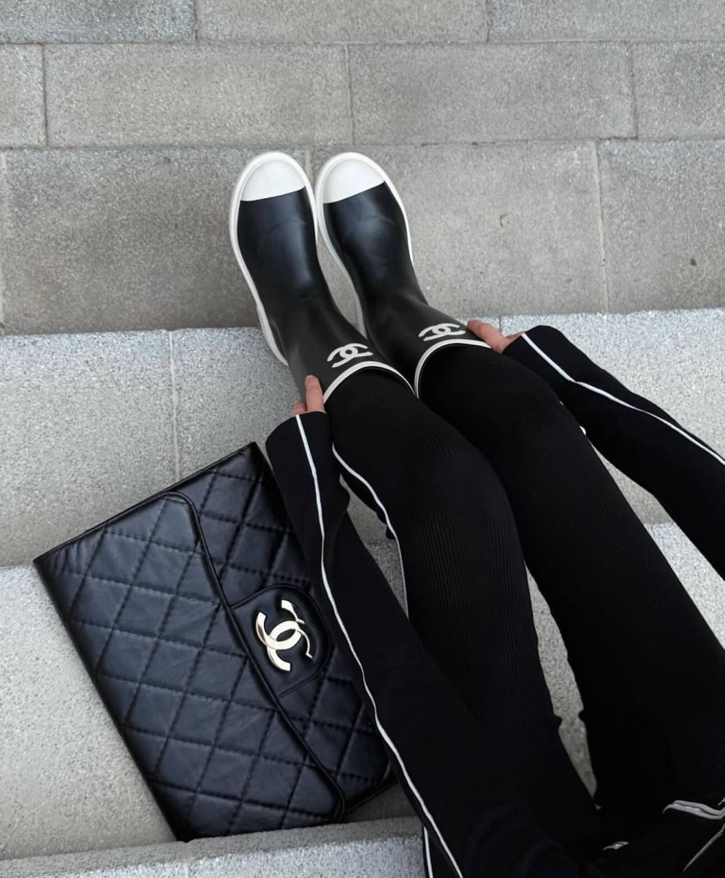 САПОГИ CHANEL детальное фото
