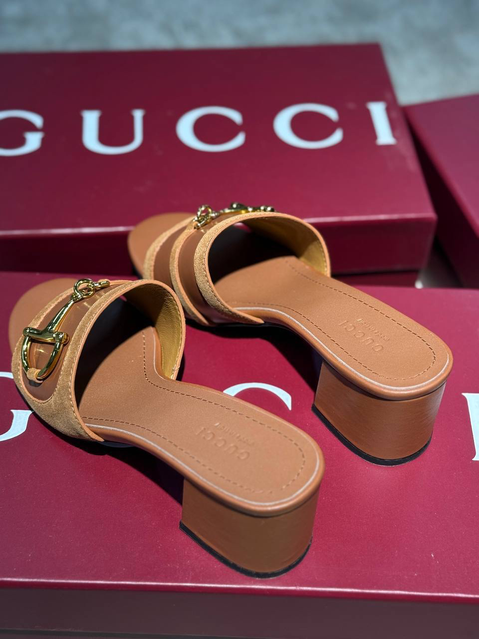 ШЛЕПКИ GUCCI детальное фото