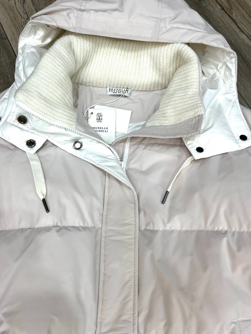 ПУХОВИК BRUNELLO CUCINELLI детальное фото