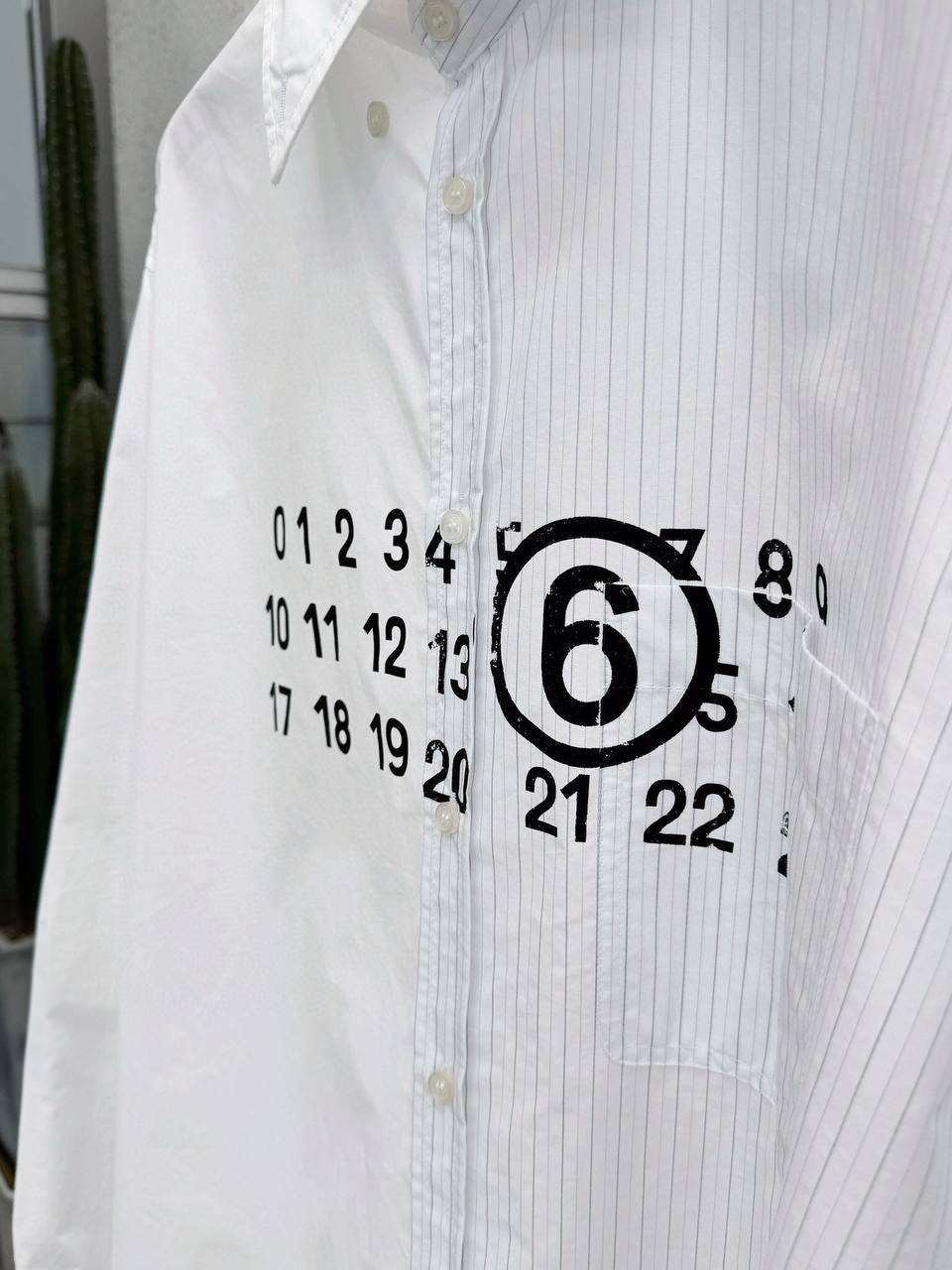 МУЖСКАЯ РУБАШКА MAISON MARGIELA детальное фото