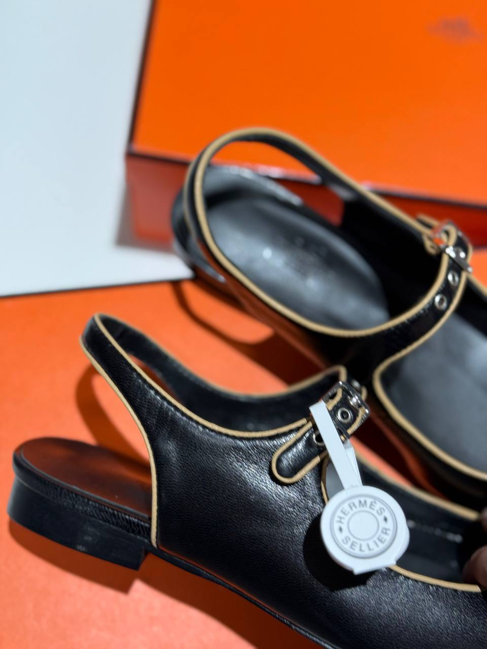 ТУФЛИ HERMES детальное фото