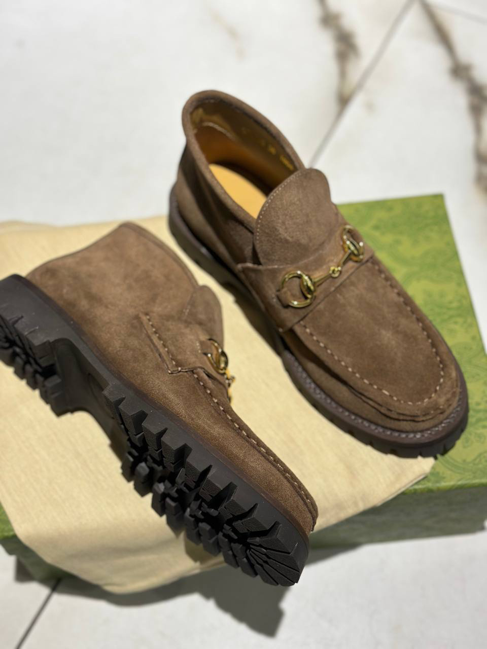 БОТИНКИ GUCCI детальное фото