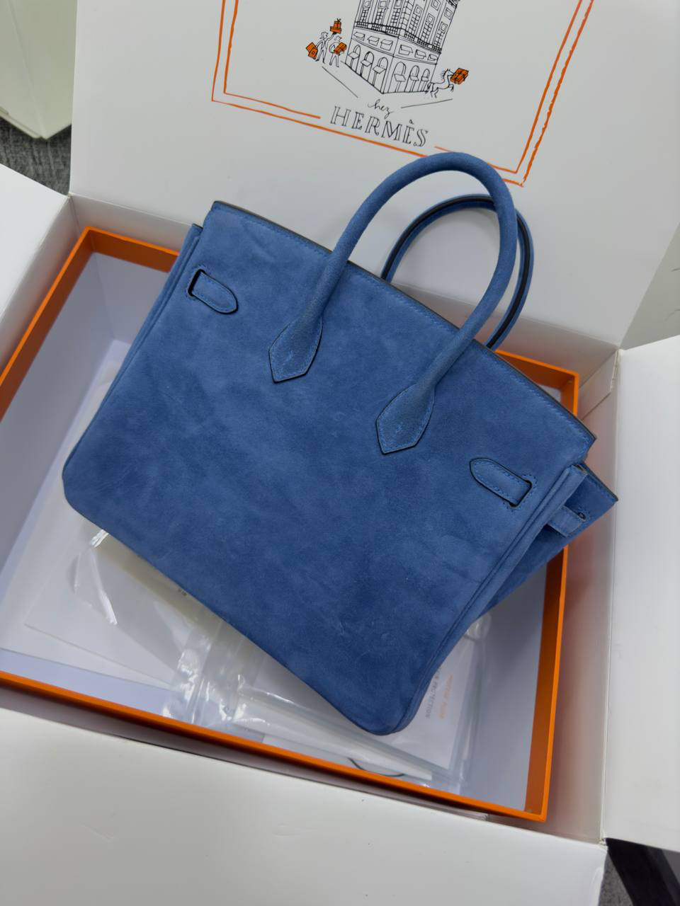 СУМКА HERMES BIRKIN 25 детальное фото