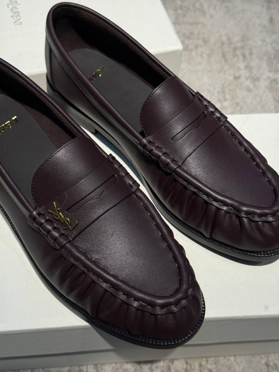 ЛОФЕРЫ SAINT LAURENT детальное фото
