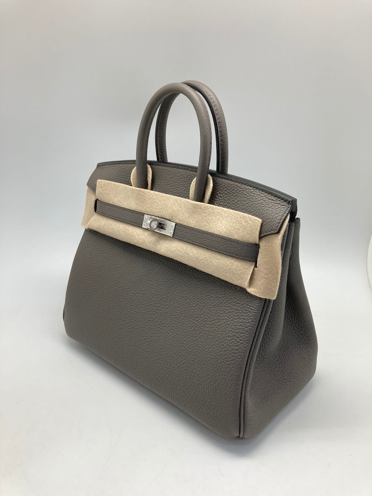 СУМКА HERMES BIRKIN 25 ручная работа детальное фото