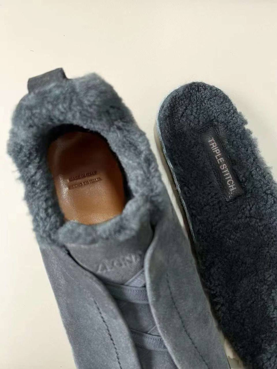МУЖСКИЕ КЕДЫ ZEGNA детальное фото
