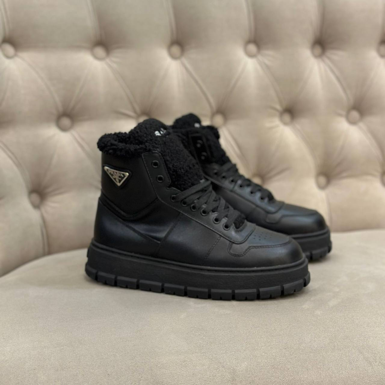 БОТИНКИ PRADA детальное фото