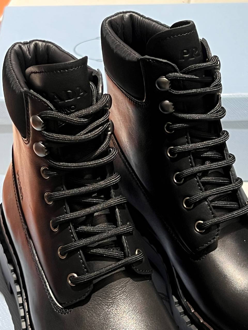 БОТИНКИ PRADA детальное фото