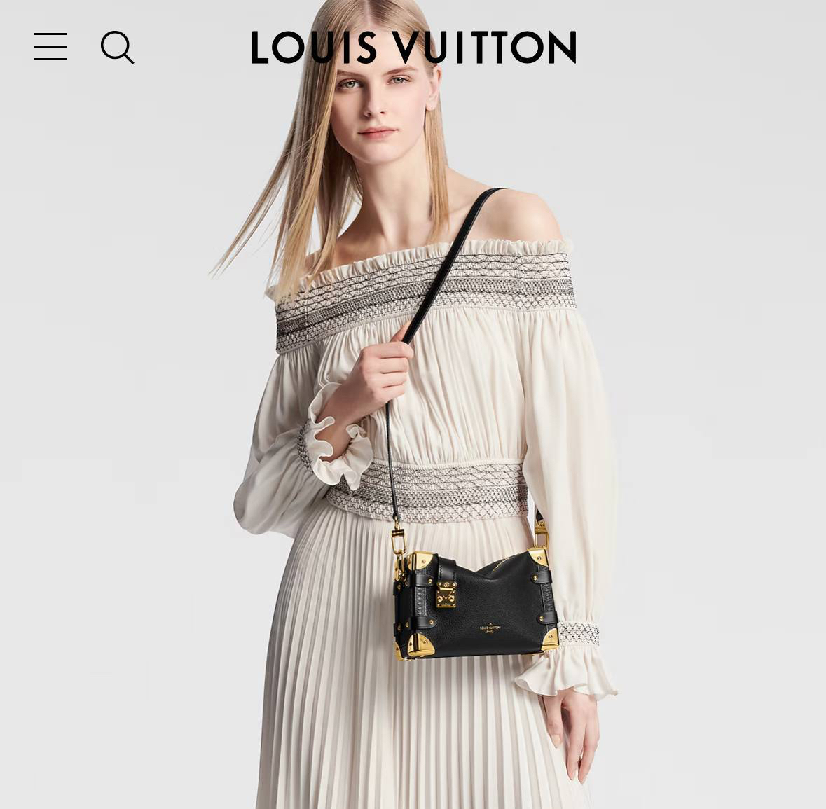 СУМКА LOUIS VUITTON SIDE TRUNK PM детальное фото