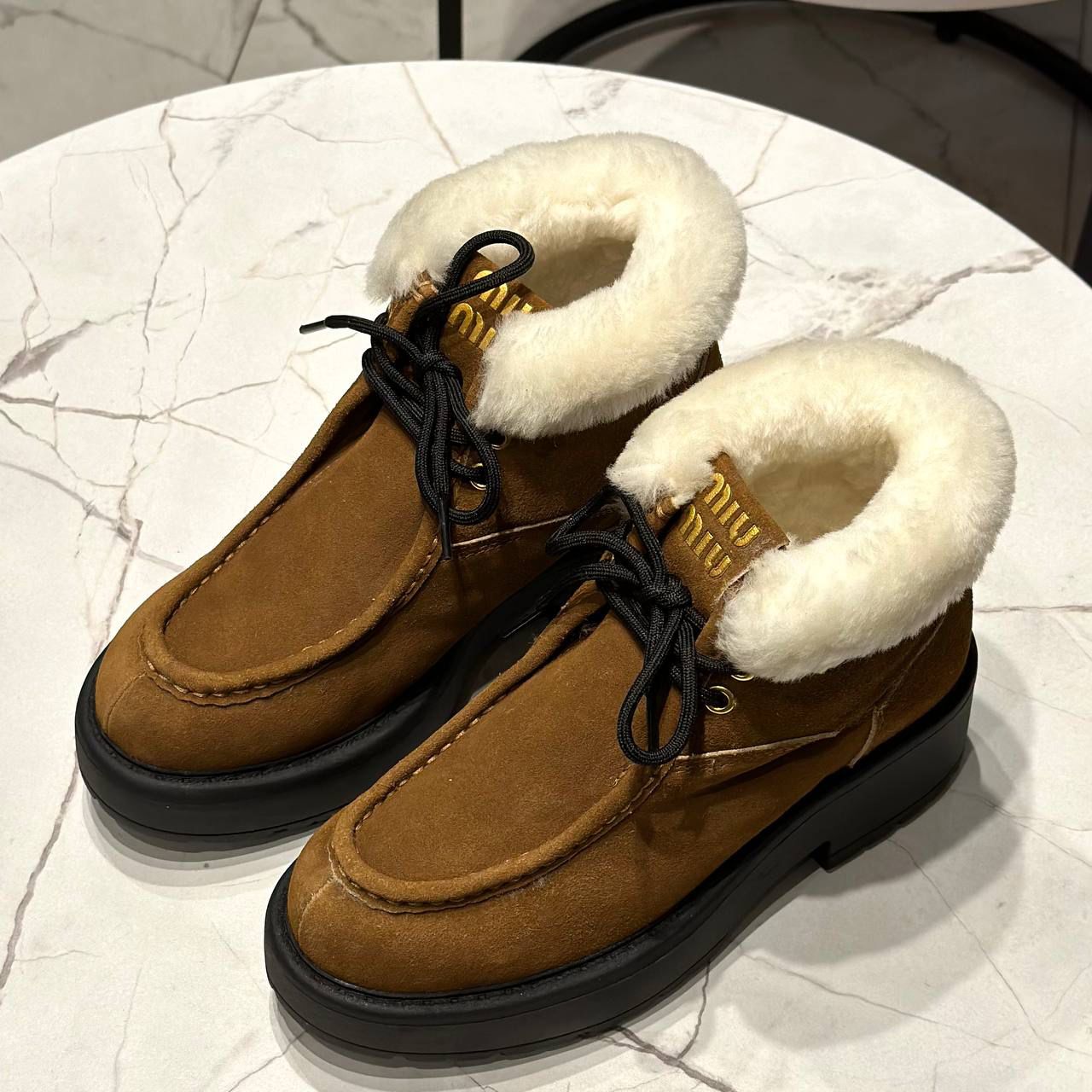 БОТИНКИ MIU MIU детальное фото