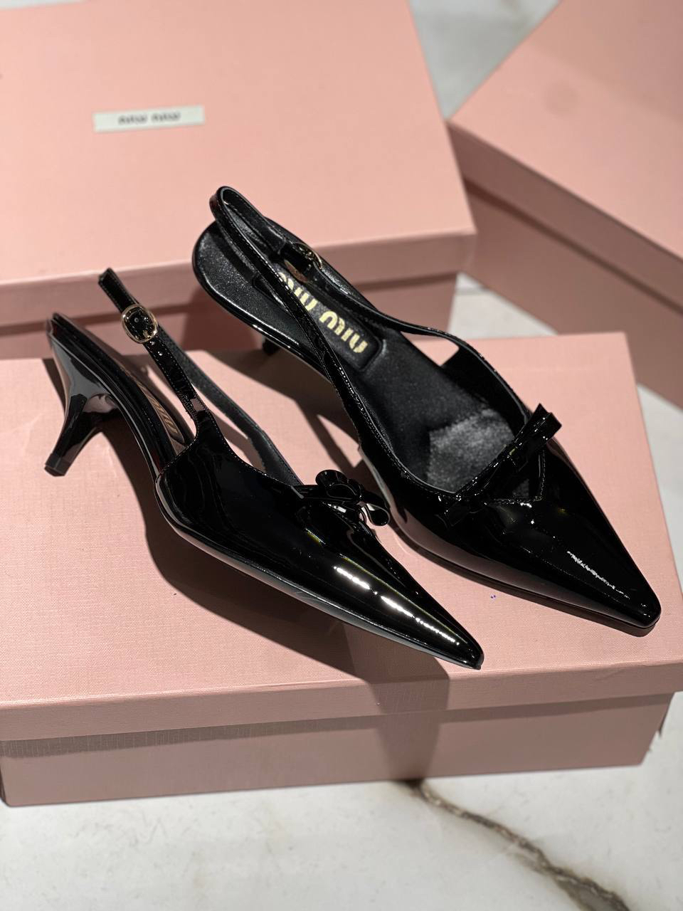 ТУФЛИ MIU MIU детальное фото