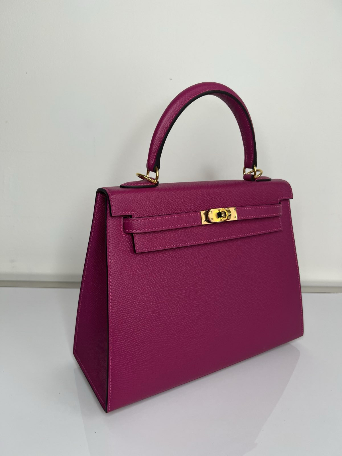 СУМКА HERMES KELLY 25 ручная работа детальное фото