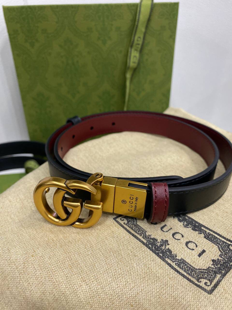 ЖЕНСКИЙ РЕМЕНЬ GUCCI детальное фото