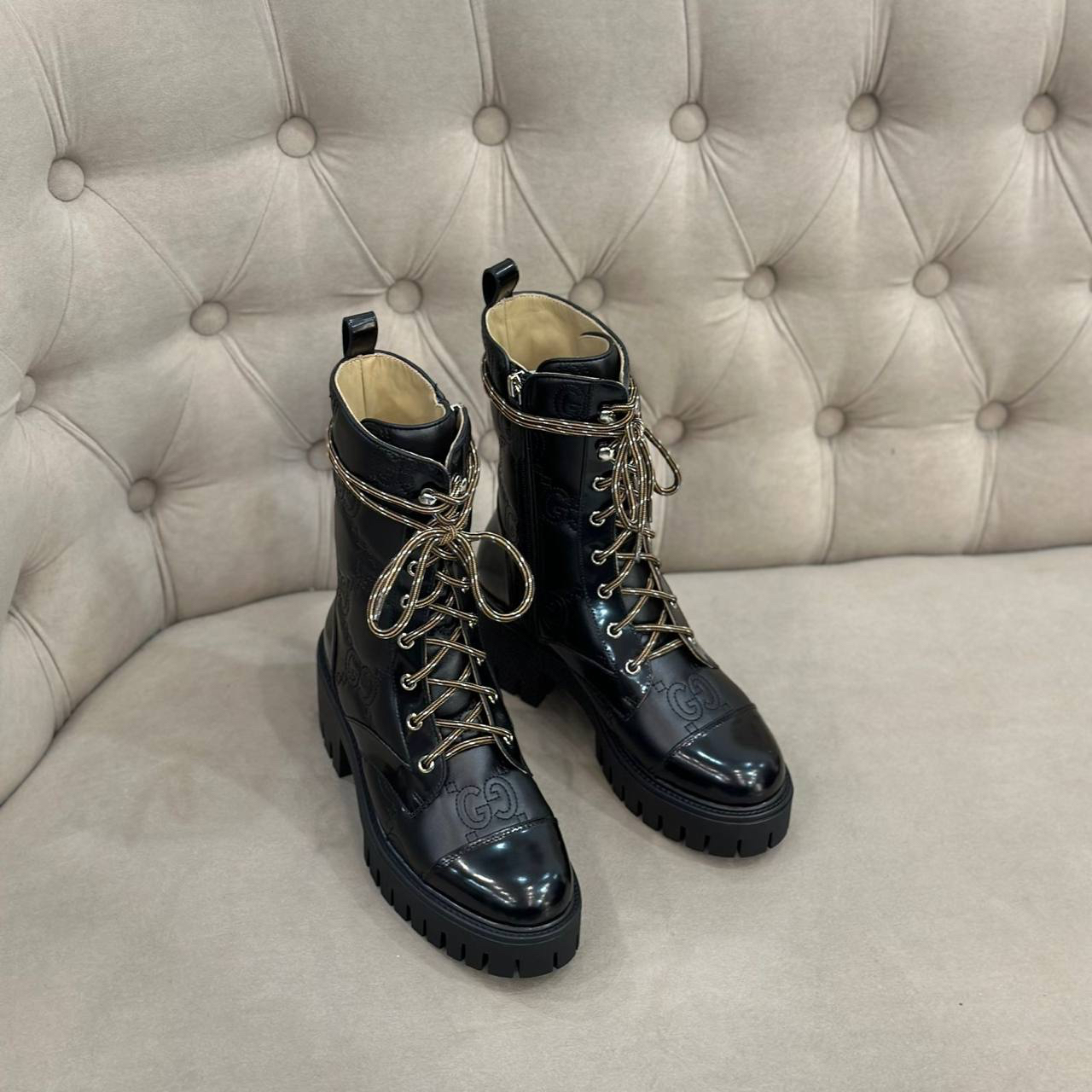 БОТИНКИ GUCCI детальное фото