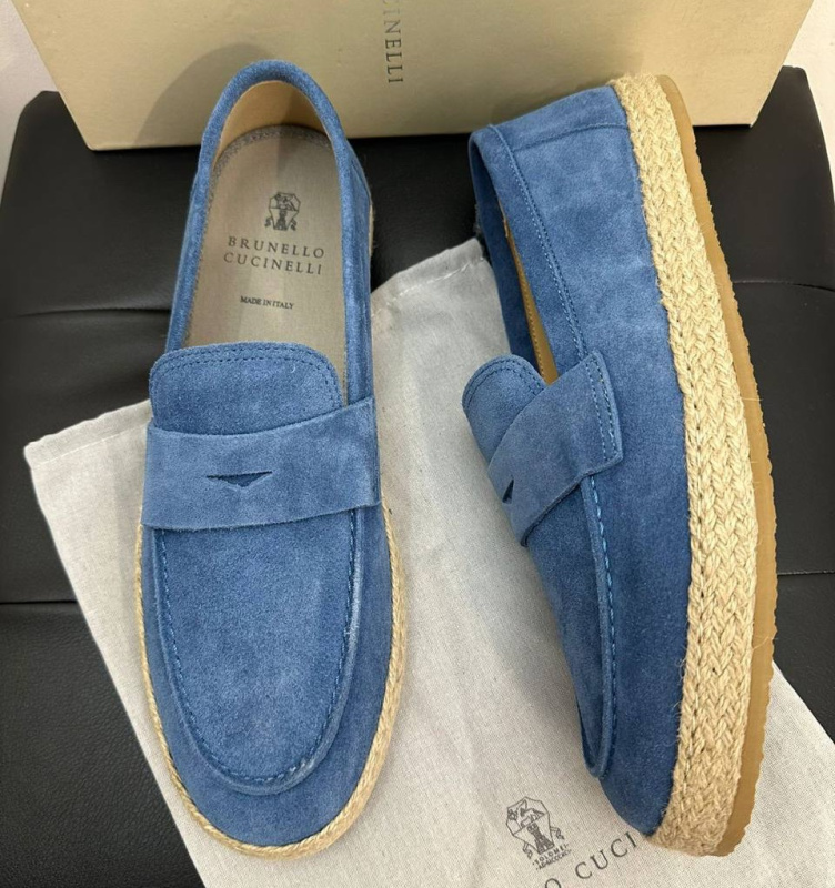 МУЖСКИЕ ЭСПАДРИЛЬИ BRUNELLO CUCINELLI фото