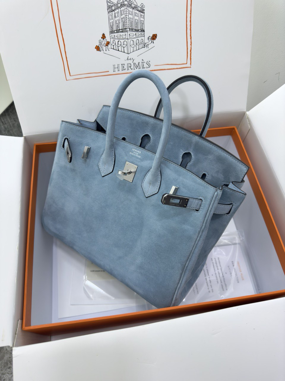 СУМКА HERMES BIRKIN 25 детальное фото