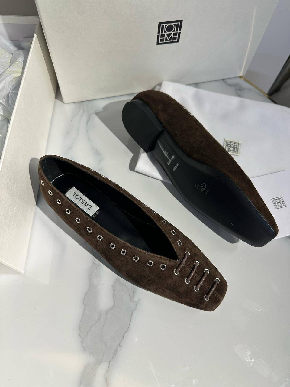 БАЛЕТКИ TOTEME детальное фото