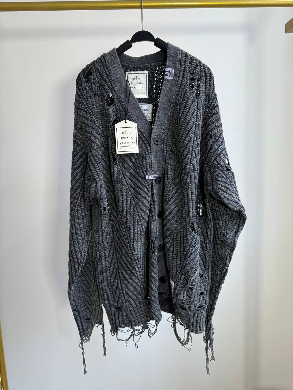 КАРДИГАН MAISON MIHARA детальное фото
