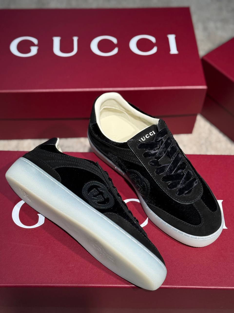 КЕДЫ GUCCI детальное фото