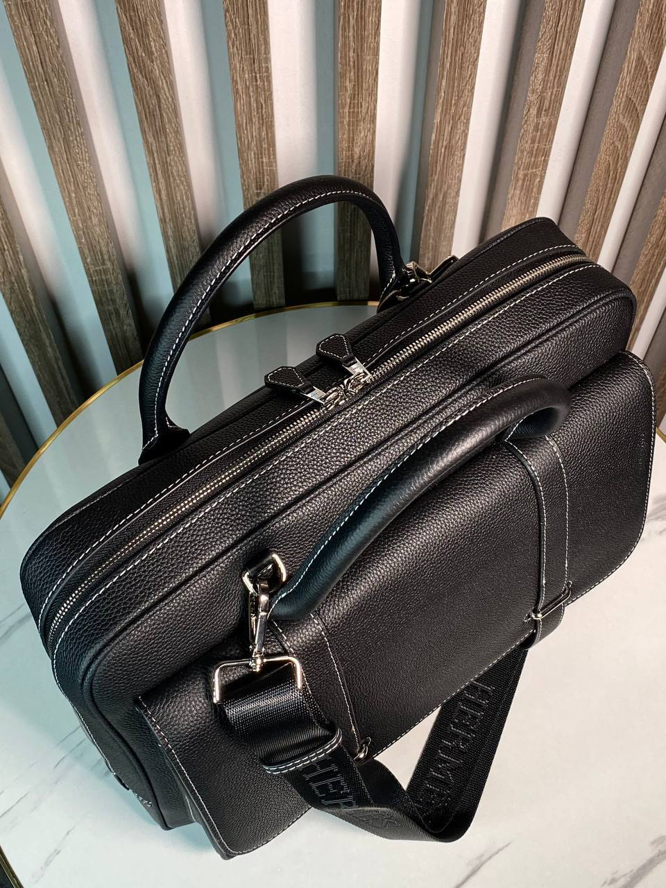 МУЖСКОЙ ПОРТФЕЛЬ HERMES детальное фото