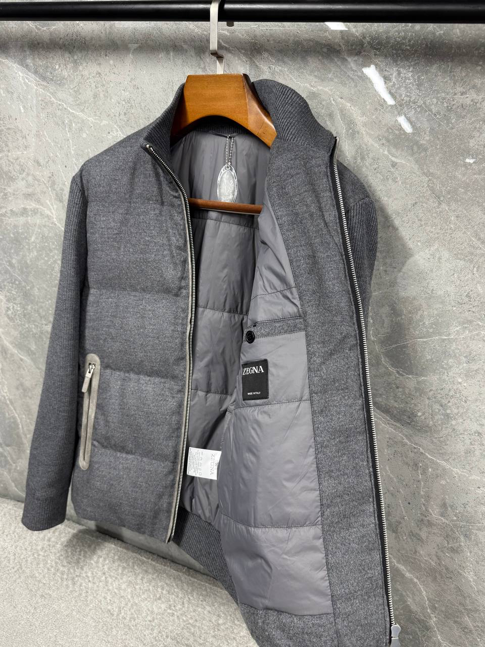 МУЖСКАЯ КУРТКА ZEGNA детальное фото