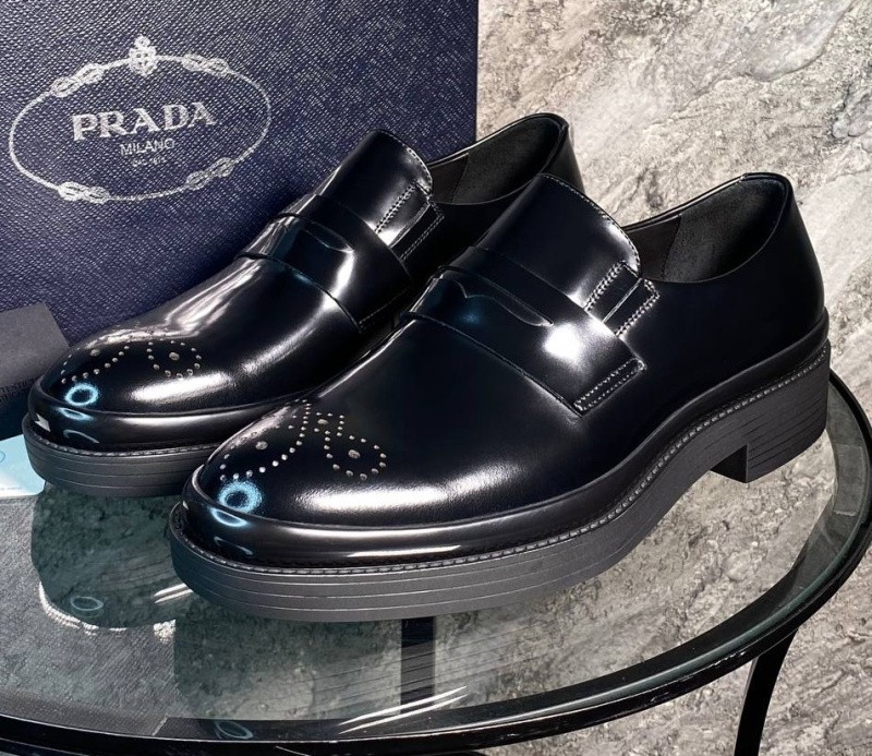 МУЖСКИЕ ЛОФЕРЫ PRADA фото