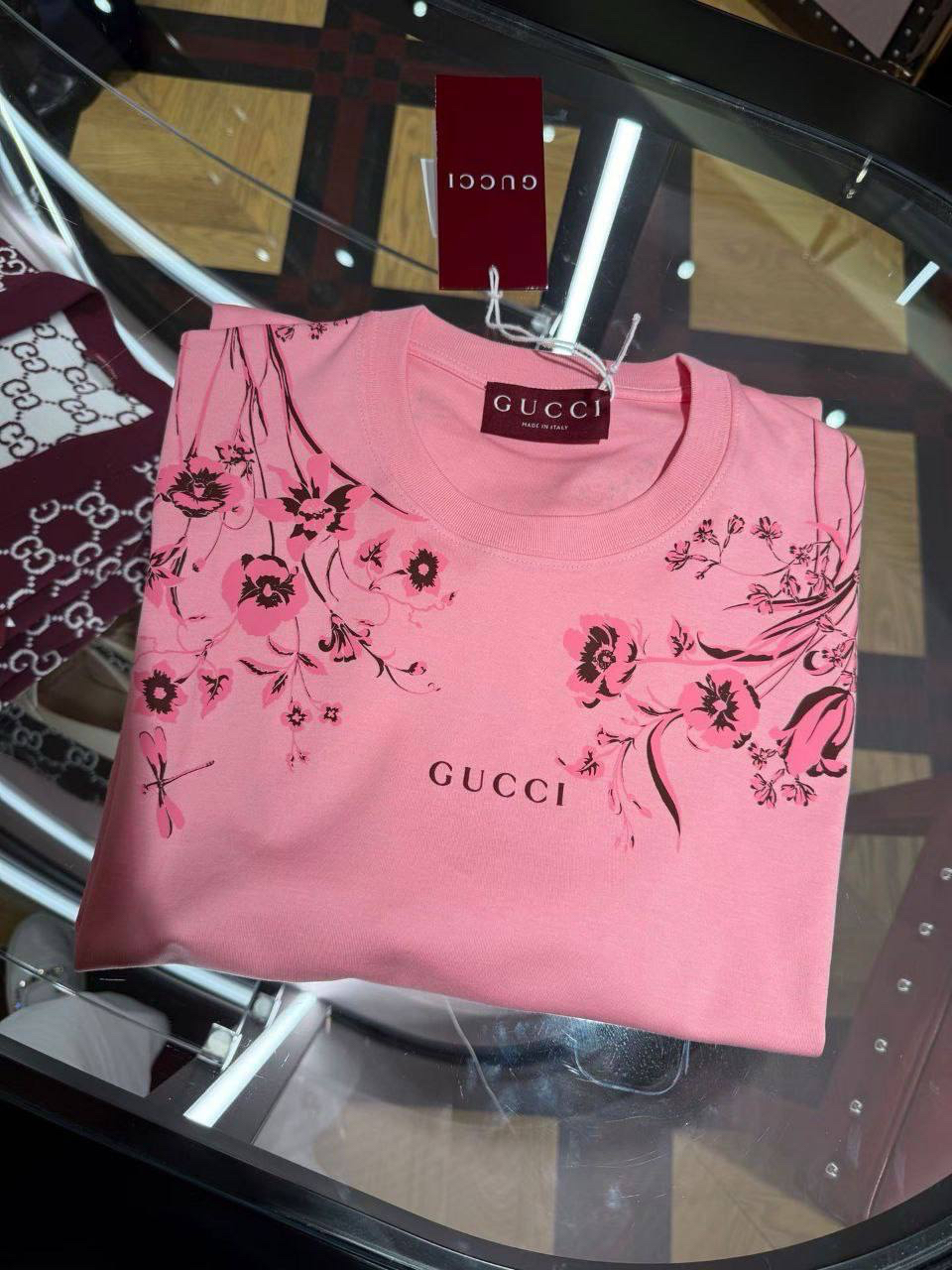 ФУТБОЛКА GUCCI детальное фото