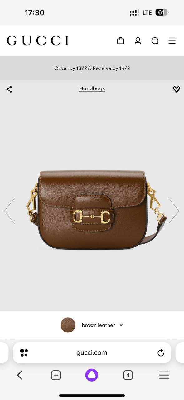 СУМКА GUCCI детальное фото