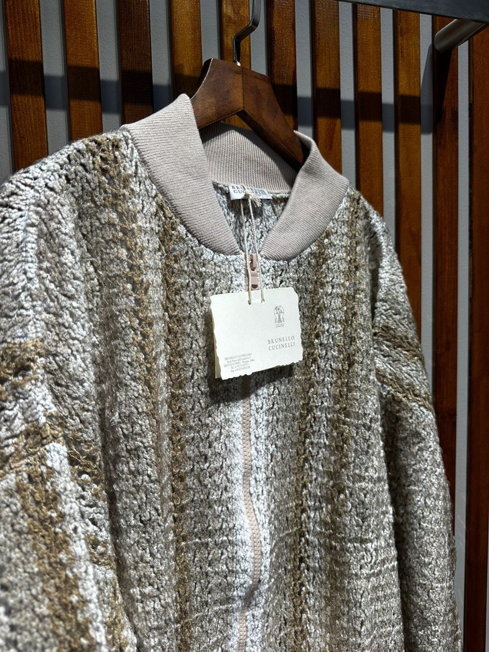 БОМБЕР BRUNELLO CUCINELLI детальное фото