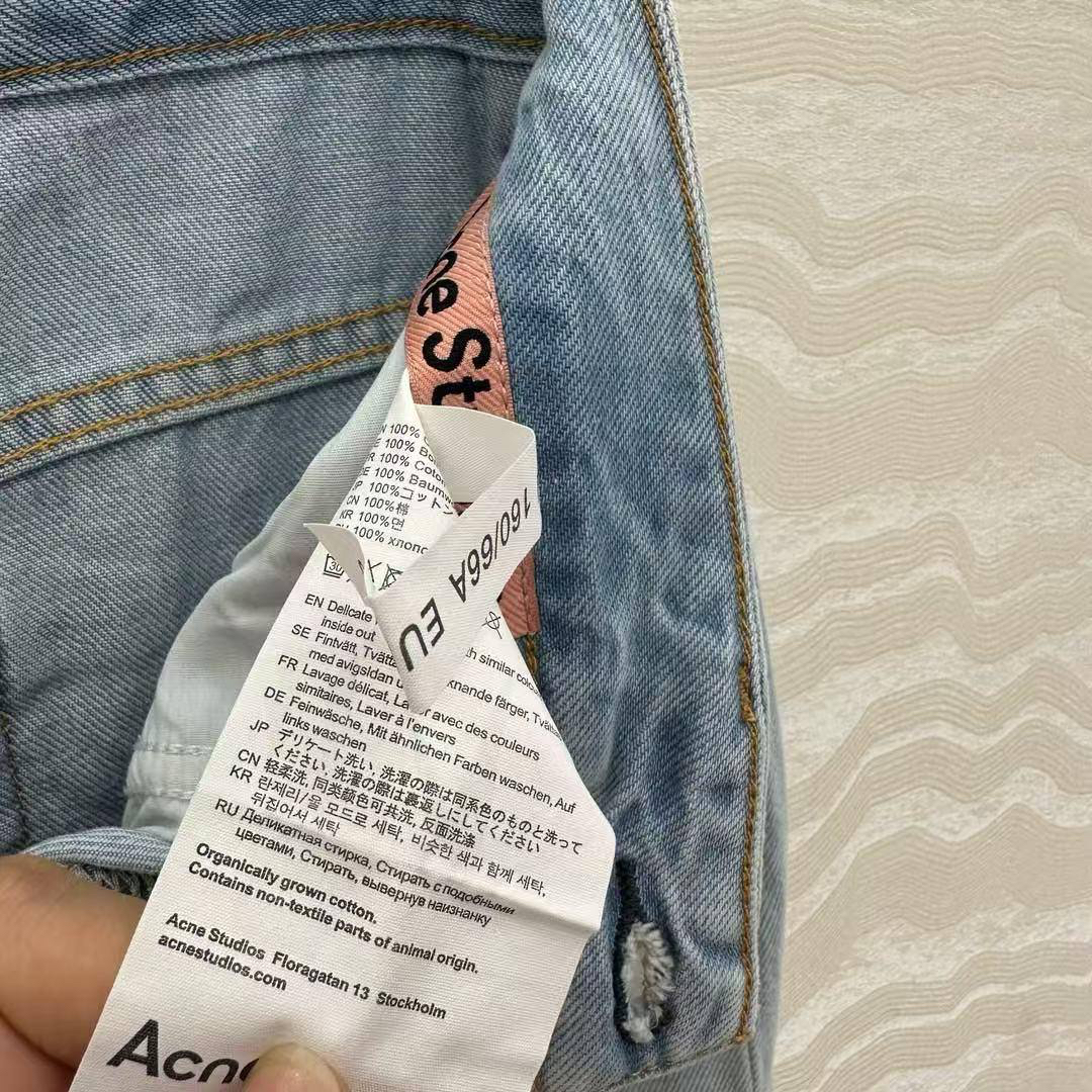 ДЖИНСЫ ACNE STUDIOS детальное фото