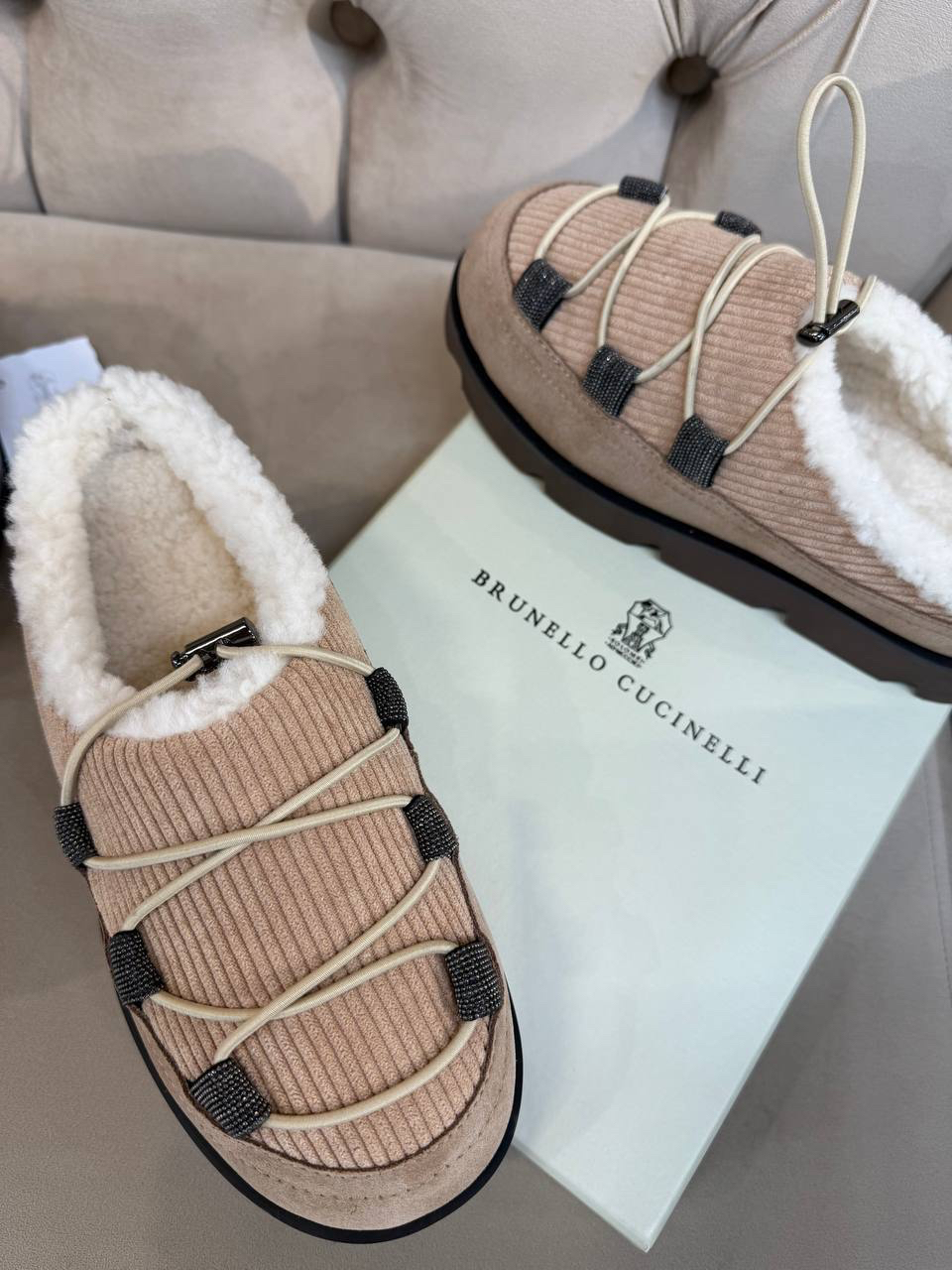 БОТИНКИ BRUNELLO CUCINELLI детальное фото