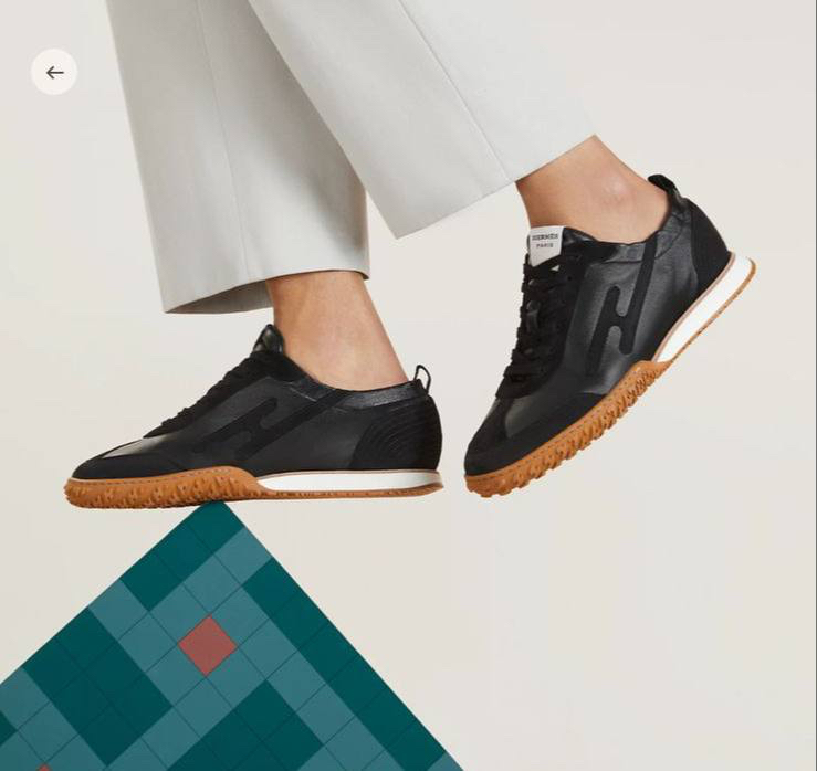 КРОССОВКИ HERMES детальное фото