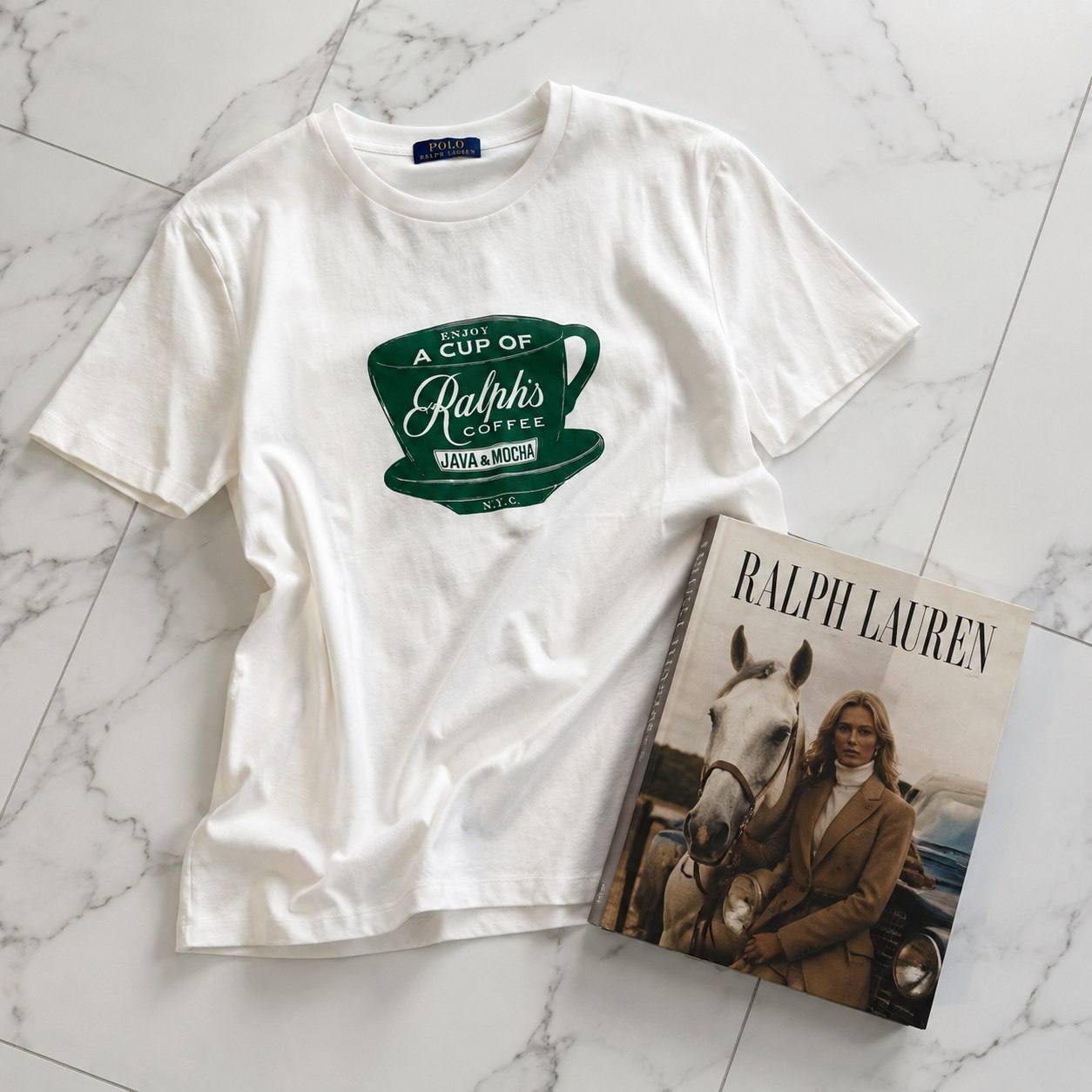 ФУТБОЛКА RALPH LAUREN детальное фото