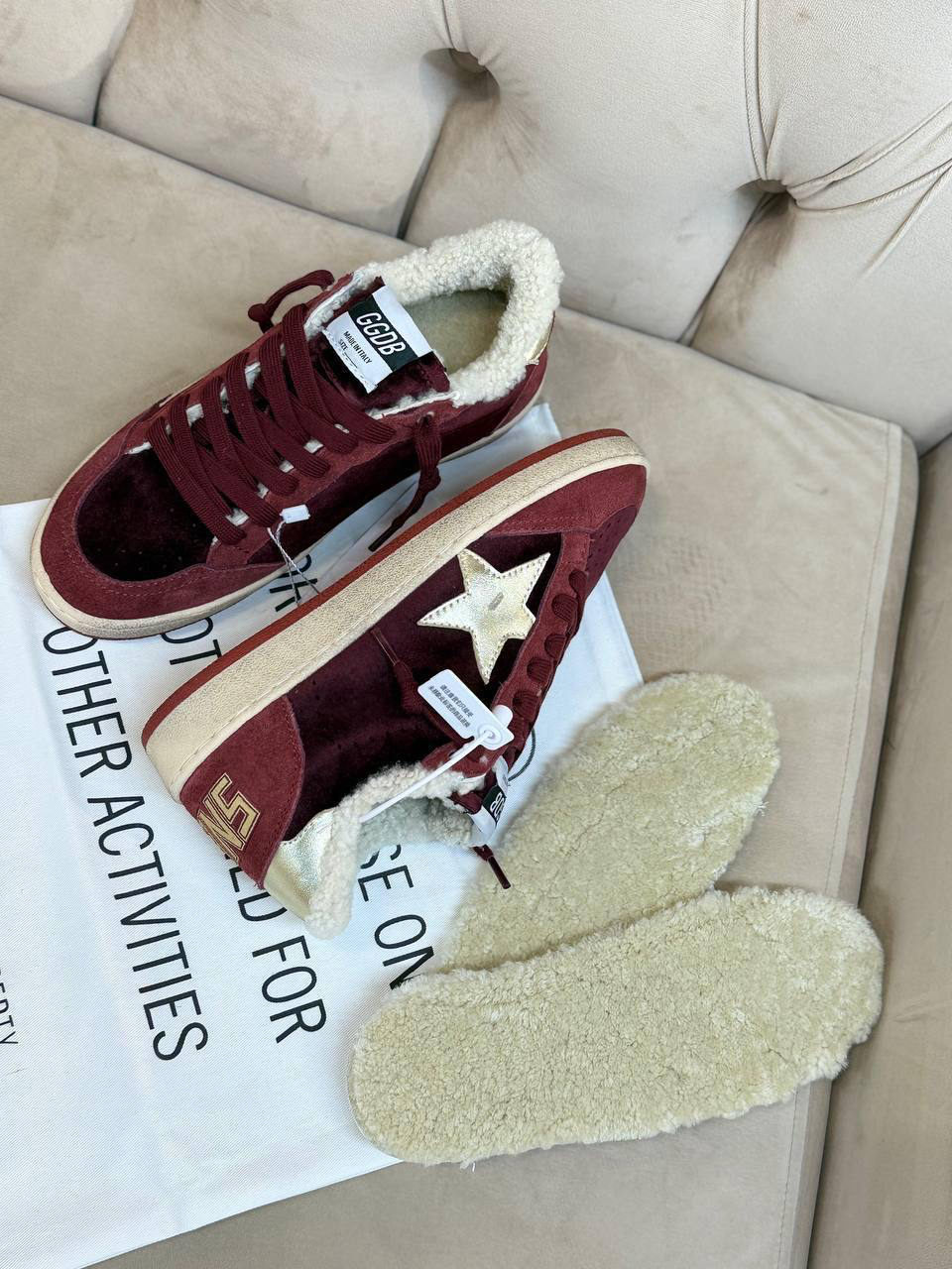 КЕДЫ GOLDEN GOOSE детальное фото