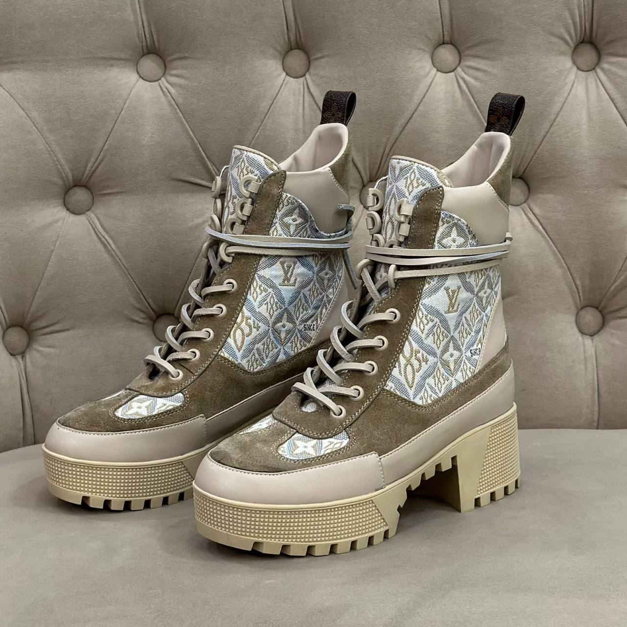 БОТИНКИ LOUIS VUITTON детальное фото