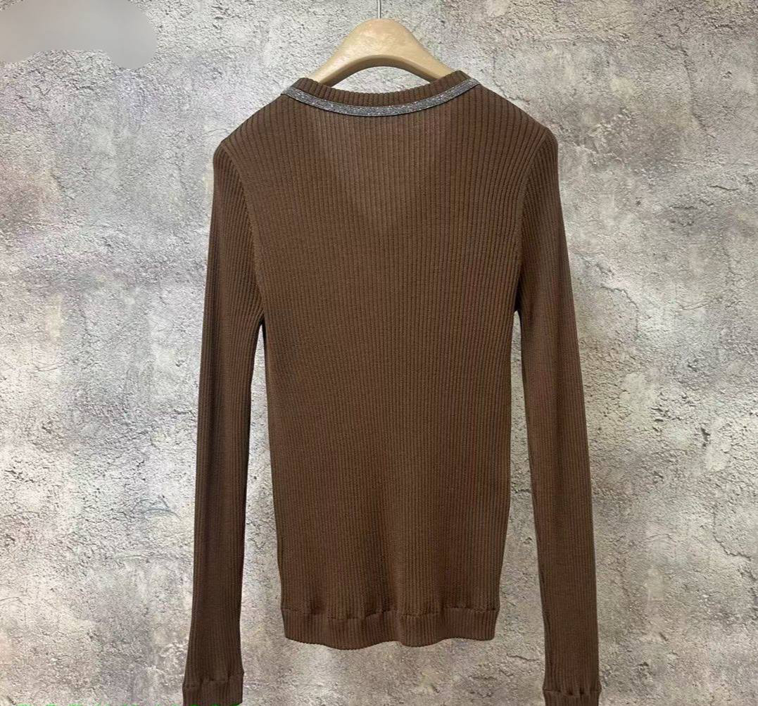 ЛОНГСЛИВ BRUNELLO CUCINELLI детальное фото