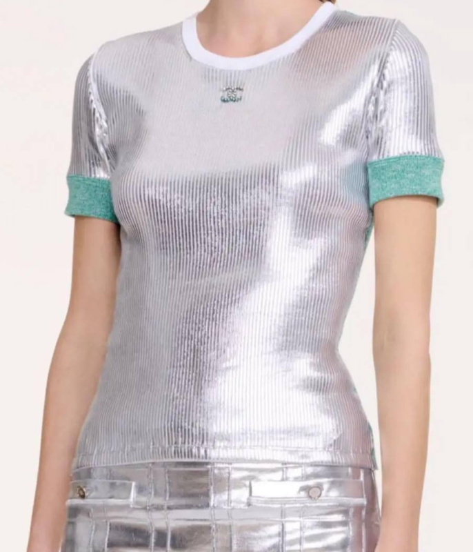 ФУТБОЛКА CHANEL фото