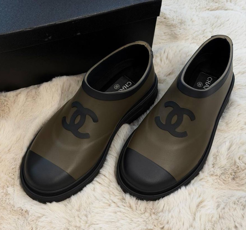 БОТИНКИ КАЛОШИ CHANEL фото