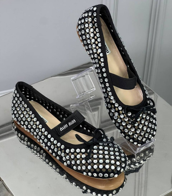 БАЛЕТКИ MIU MIU фото