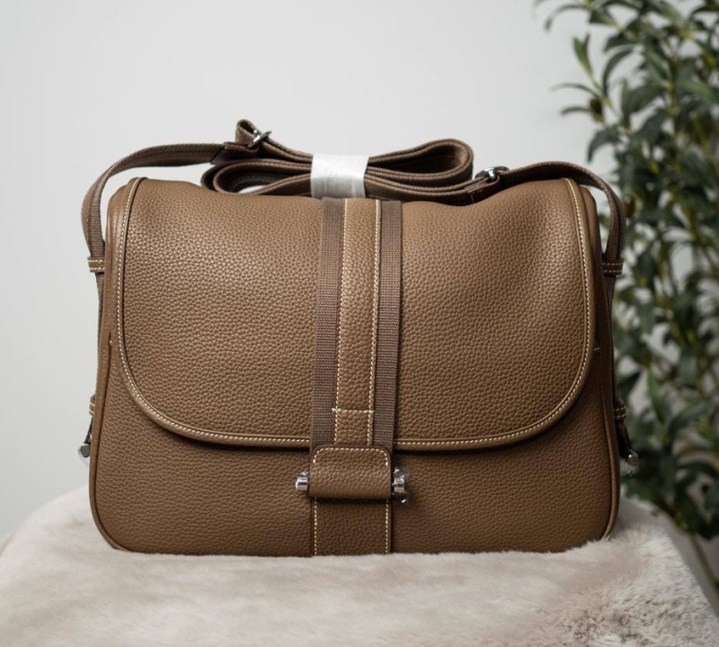 МУЖСКАЯ СУМКА МЕССЕНДЖЕР HERMES фото