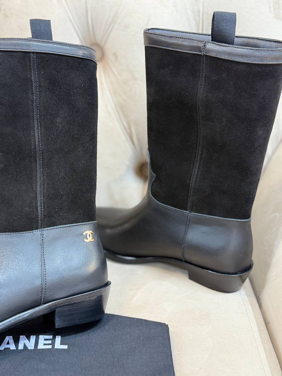 САПОГИ CHANEL детальное фото
