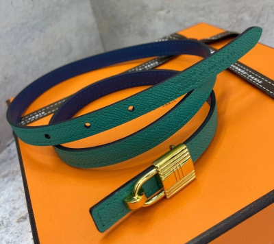 ЖЕНСКИЙ РЕМЕНЬ ДВУХСТОРОННИЙ HERMES фото