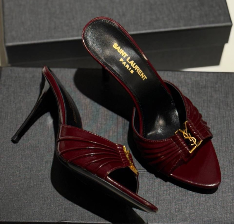 ШЛЕПКИ SAINT LAURENT фото