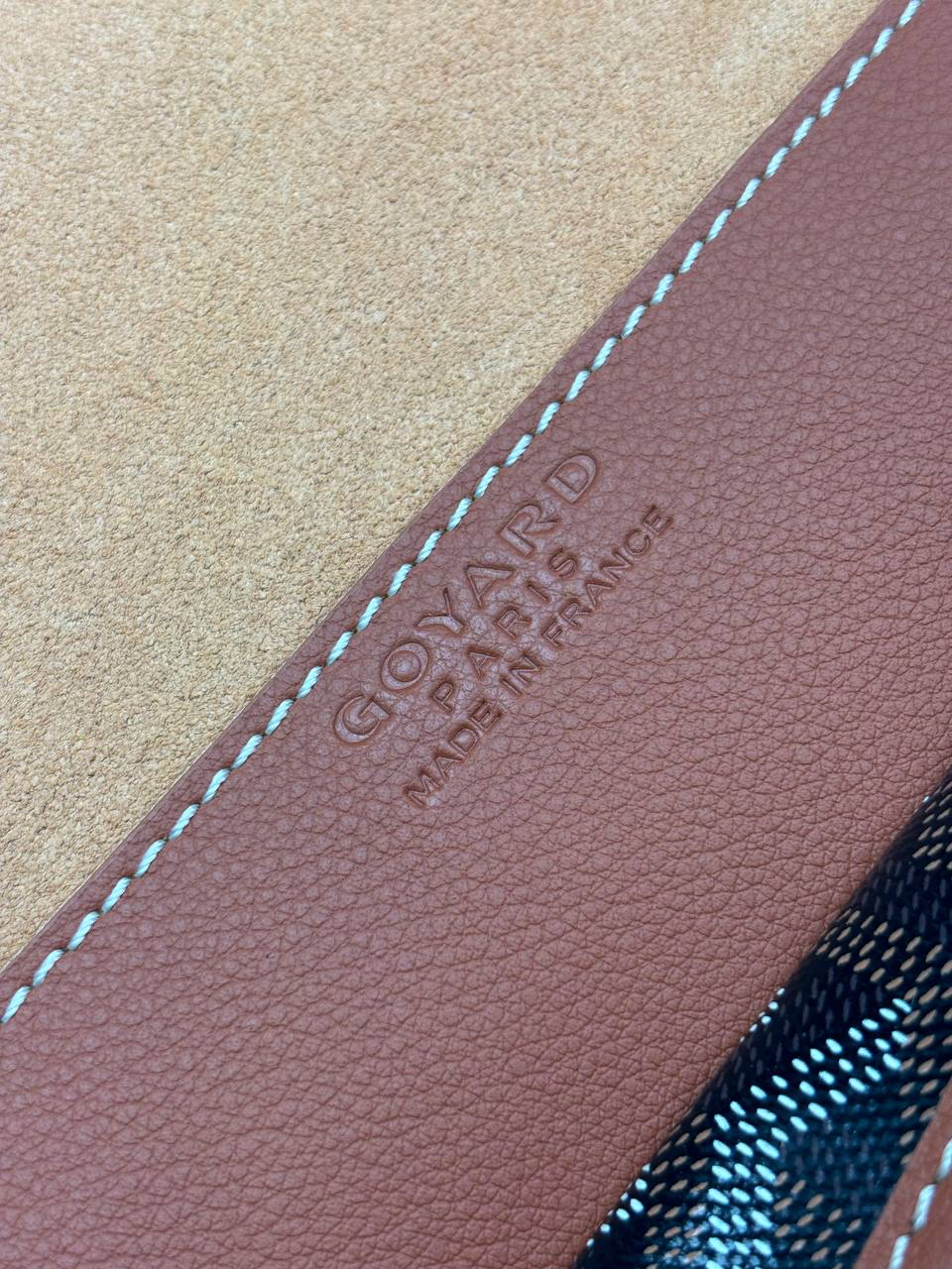 МУЖСКАЯ СУМКА МЕССЕНДЖЕР GOYARD детальное фото
