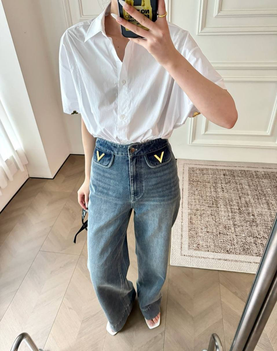 ДЖИНСЫ VALENTINO детальное фото